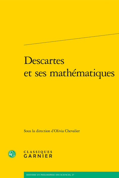 Descartes et ses mathématiques