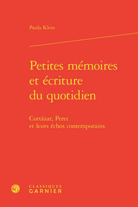 Petites mémoires et écriture du quotidien