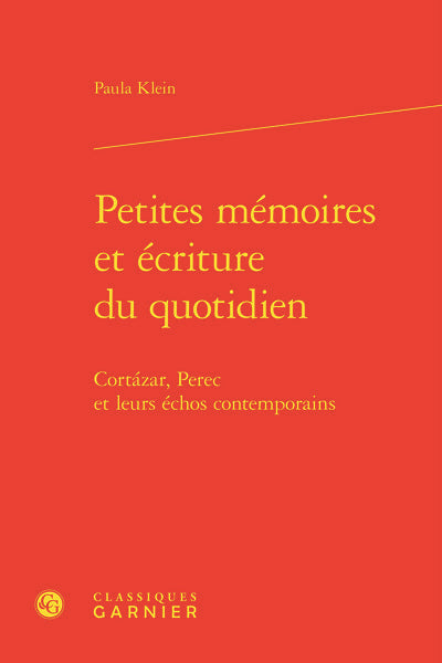 Petites mémoires et écriture du quotidien