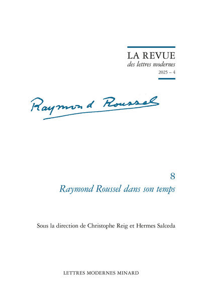 La Revue des lettres modernes