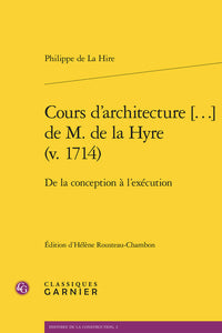 Cours d'architecture [...] de M. de la Hyre
