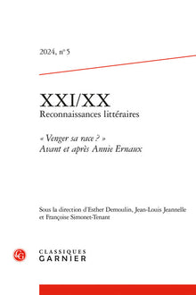 xxi/xx - reconnaissances littéraires