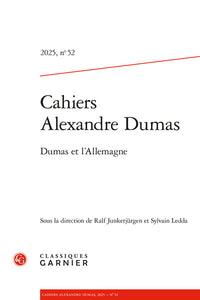 Cahiers Alexandre Dumas