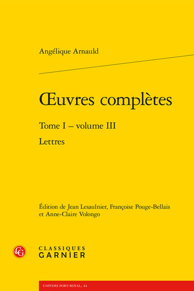 Oeuvres complètes