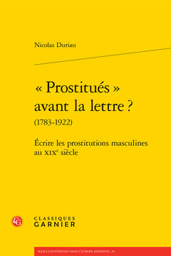 « Prostitués » avant la lettre ?