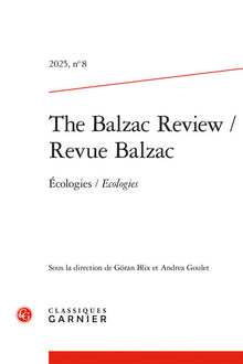 The Balzac Review / Revue Balzac