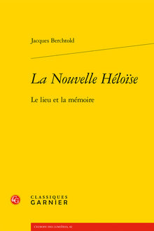 La nouvelle Héloïse
