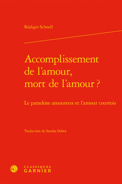 Accomplissement de l'amour, mort de l'amour ?