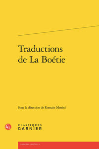 Traductions de La Boétie