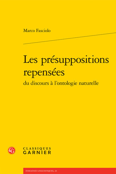 Les présuppositions repensées