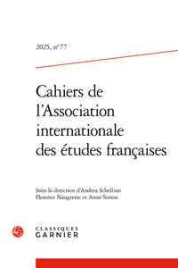 Cahiers de l'Association internationale des études françaises