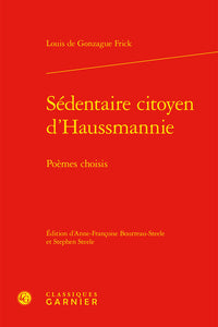 Sédentaire citoyen d'Haussmannie