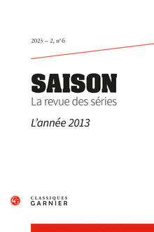 Saison. La revue des séries