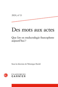 Des mots aux actes