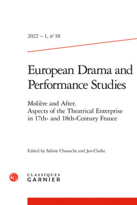 European Drama and Performance Studies