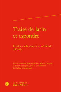 Traire de latin et espondre