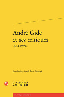 André Gide et ses critiques