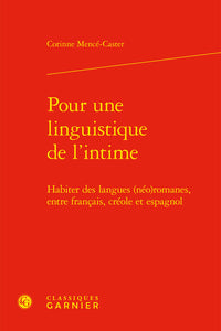 Pour une linguistique de l'intime