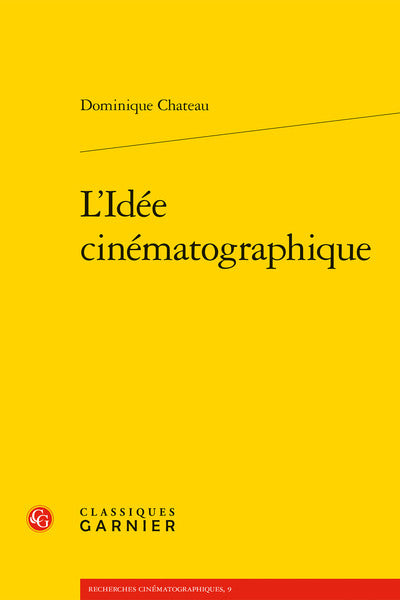 L'idée cinématographique