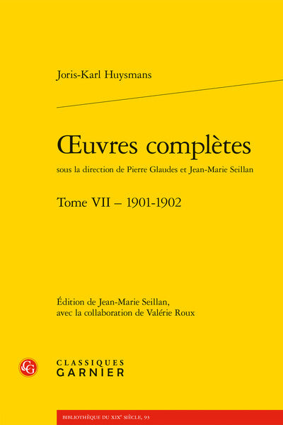 Oeuvres complètes