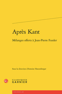 Après Kant