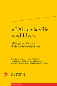 L'Air de la ville rend libre