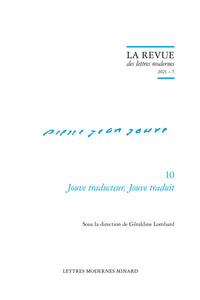 La Revue des lettres modernes