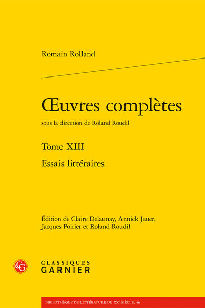Oeuvres complètes
