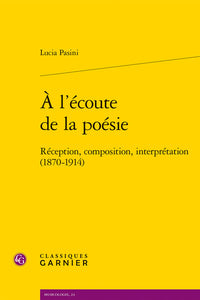 À l'écoute de la poésie
