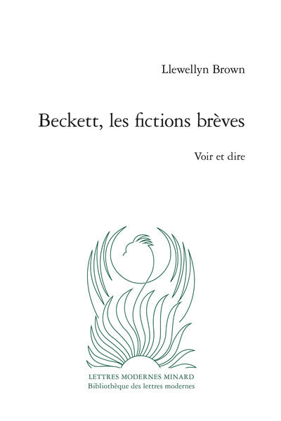 Beckett, les fictions brèves
