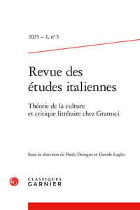 Revue des études italiennes