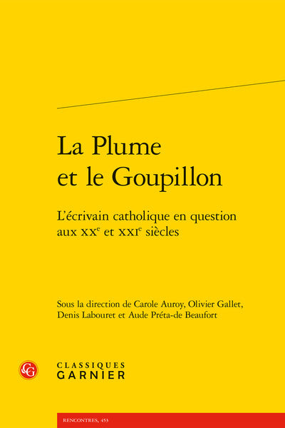 La plume et le goupillon