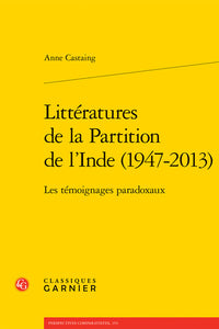 Littératures de la Partition de l'Inde (1947-2013)