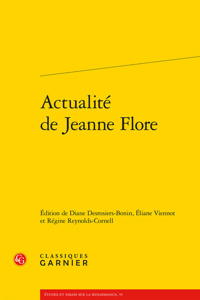 Actualité de Jeanne Flore