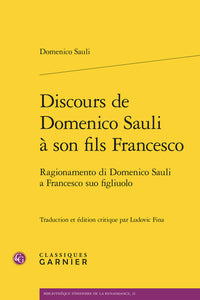 Discours de Domenico Sauli à son fils Francesco