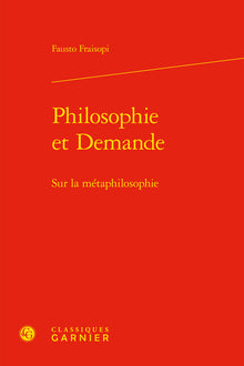Philosophie et demande