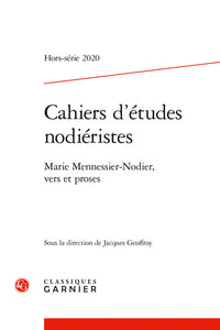 Cahiers d'études nodiéristes