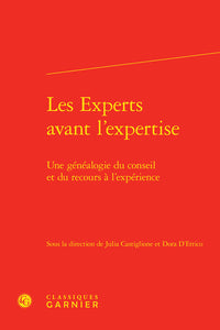 Les experts avant l'expertise