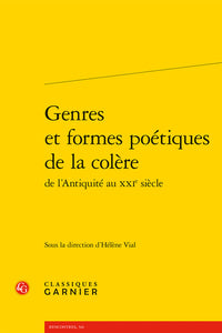 Genres et formes poétiques de la colère