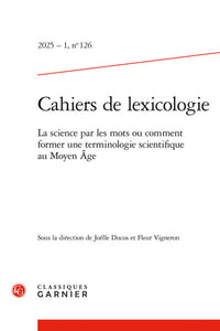 Cahiers de lexicologie