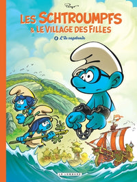 Les Schtroumpfs et le village des filles - Tome 6 - L'île vagabonde