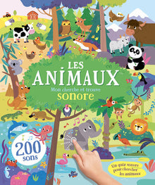 Les animaux - Mon cherche et trouve sonore