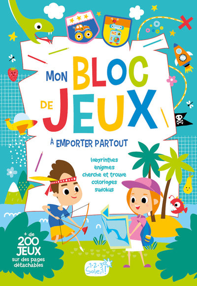 Mon bloc de jeux a emporter partout