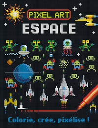 Pixel art espace