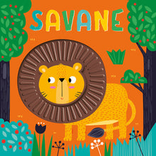 Savane - Mon livre à toucher silicone
