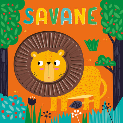 Savane - Mon livre à toucher silicone