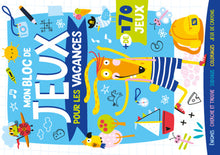 Mon bloc de jeux pour les vacances