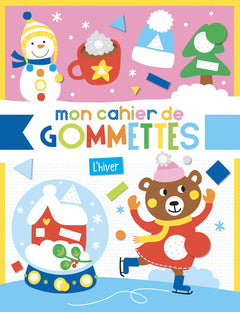 Mon cahier de gommettes - L'hiver