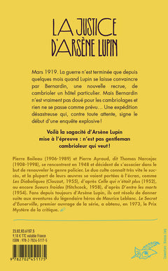 La justice d'Arsène Lupin