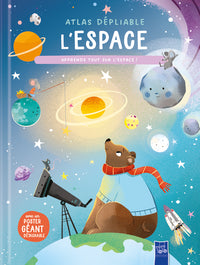 Atlas dépliable - L'espace